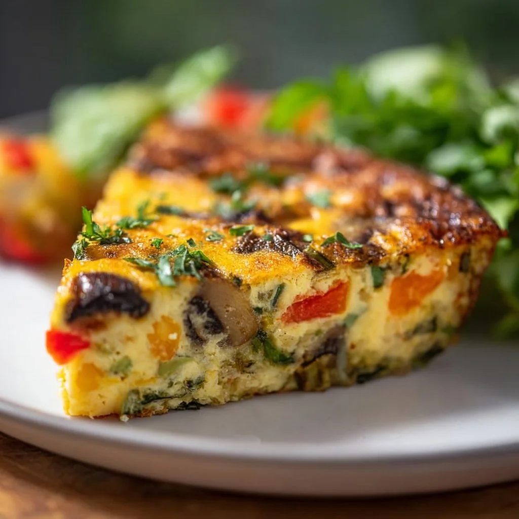 Crustless Veggie Quiche