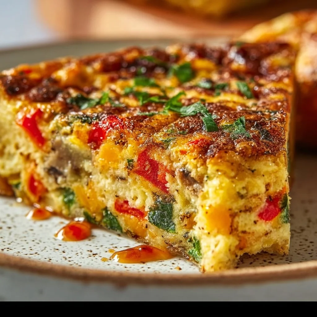 Crustless Veggie Quiche