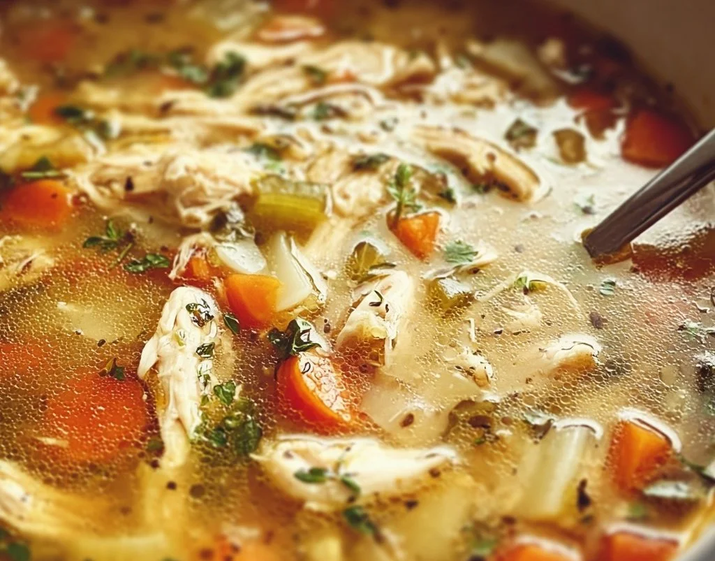 Easy and Healthy Homemade Chicken Soup