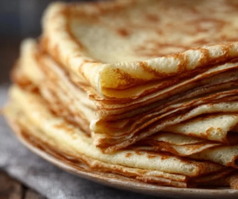 Delicious gluten free crepes served with toppings