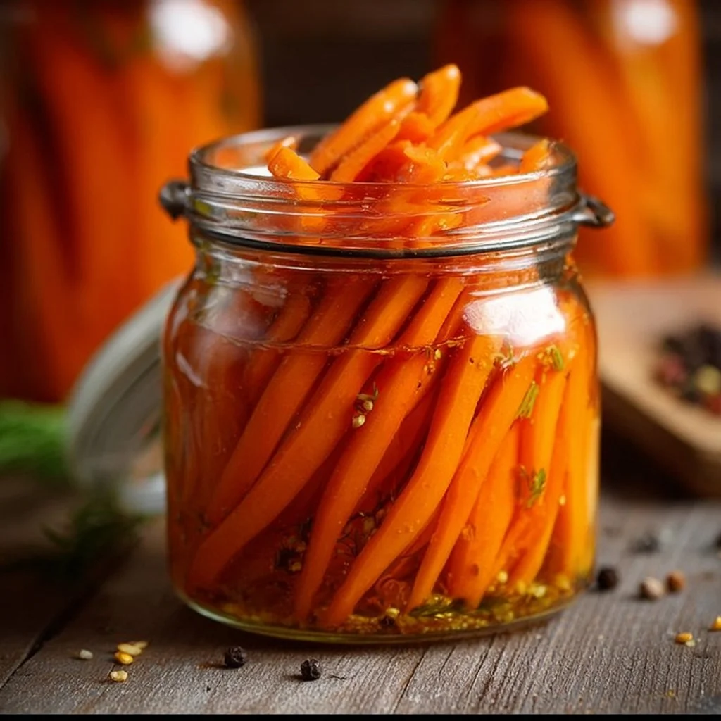 Easy Pickled Carrots