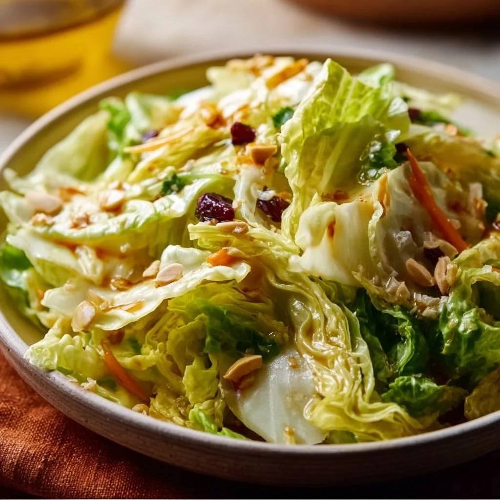 Fresh Napa Cabbage Salad