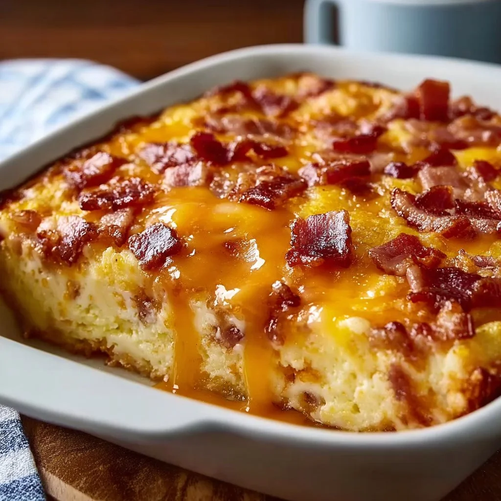 Irresistibly Delicious Gluten-Free Bacon and Egg Casserole