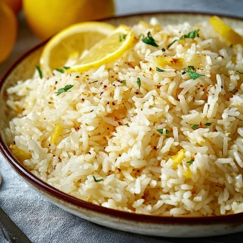 Greek Lemon Rice