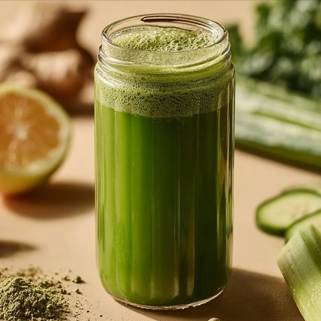 Green Juice Recipe for Glowing Skin