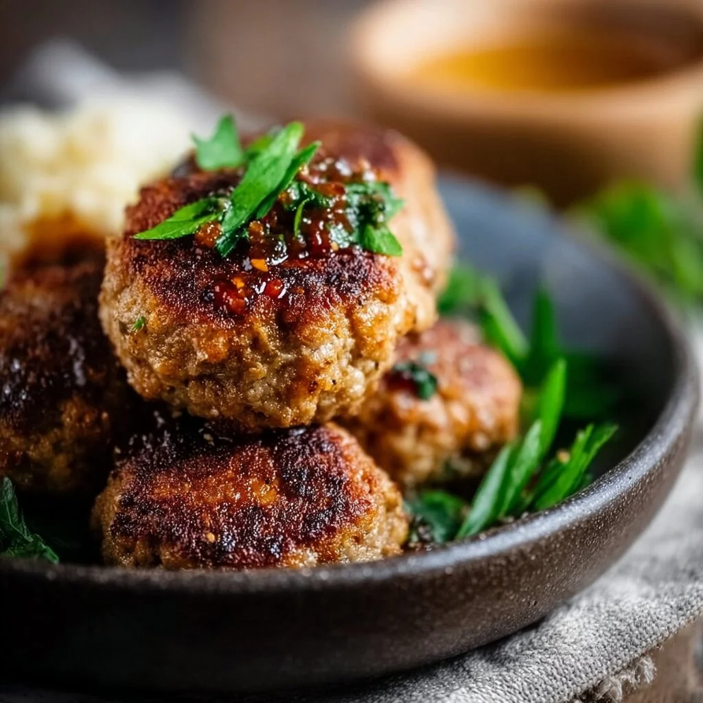 Homemade Beef Rissoles