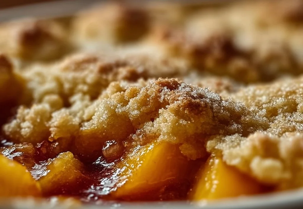 Homemade Peach Cobbler