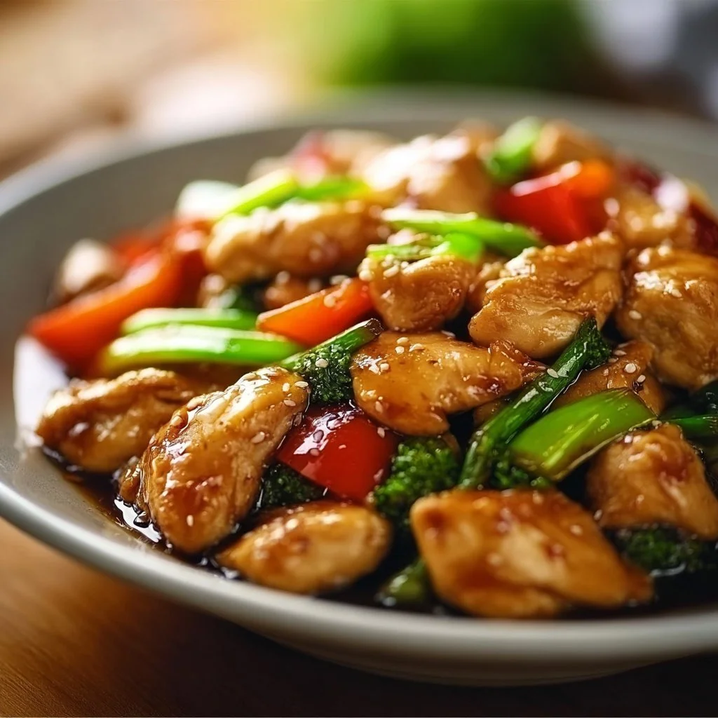 Honey Garlic Chicken Stir-Fry