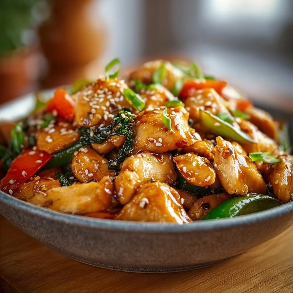 Honey Garlic Chicken Stir-Fry