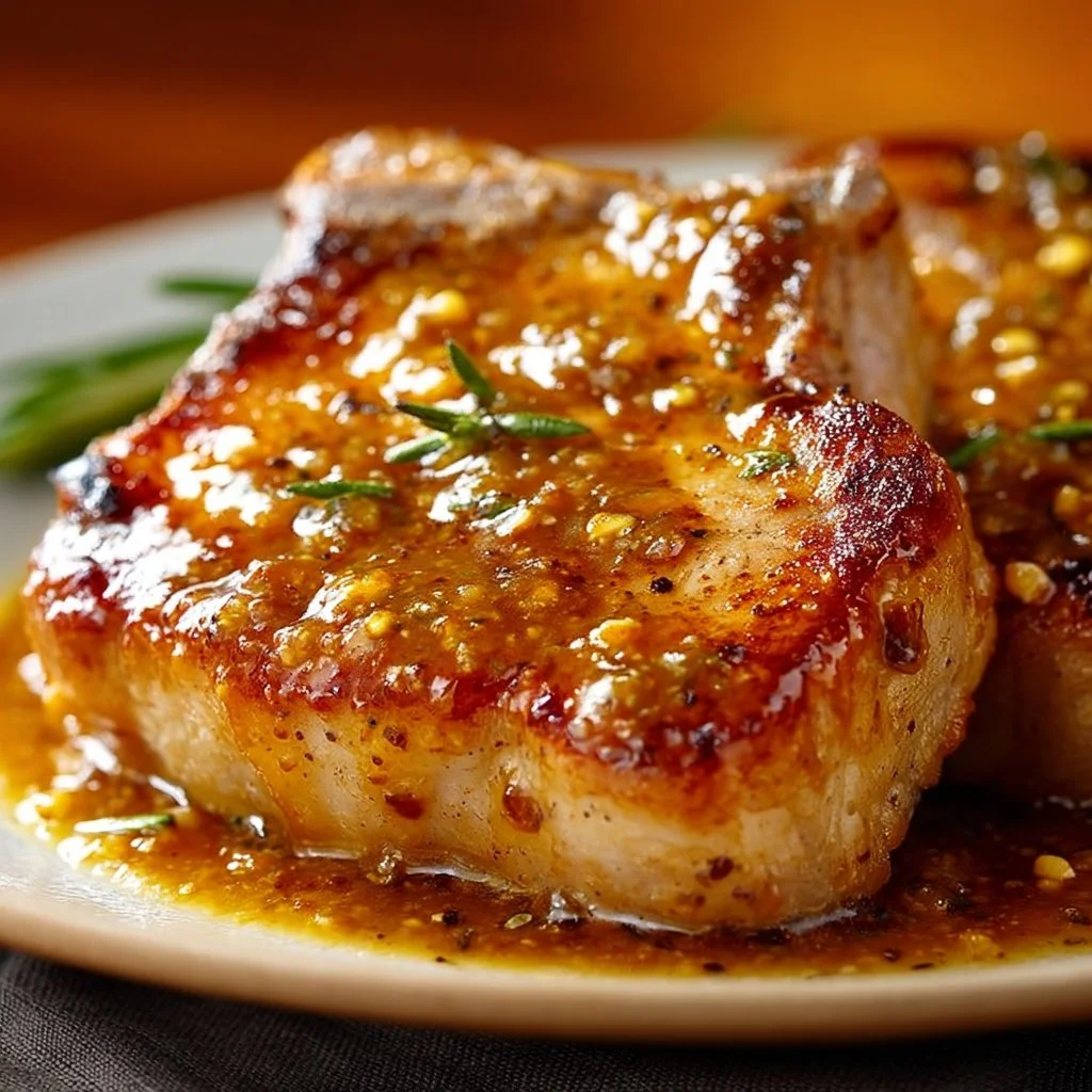 Honey Mustard Pork Chops