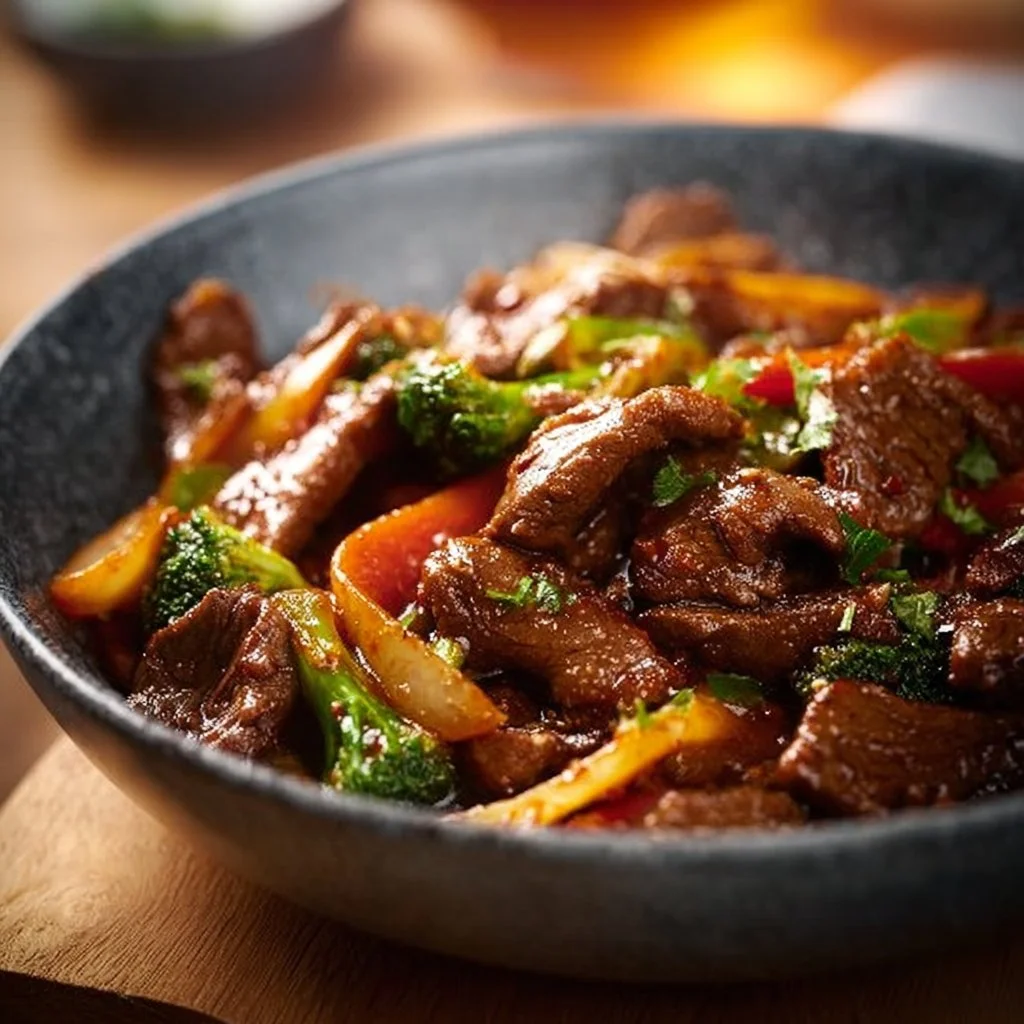 Lomo Saltado translates to Sautéed Beef in English.