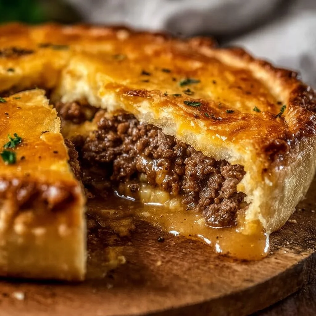 One-Pan Cheeseburger Pie Dinner