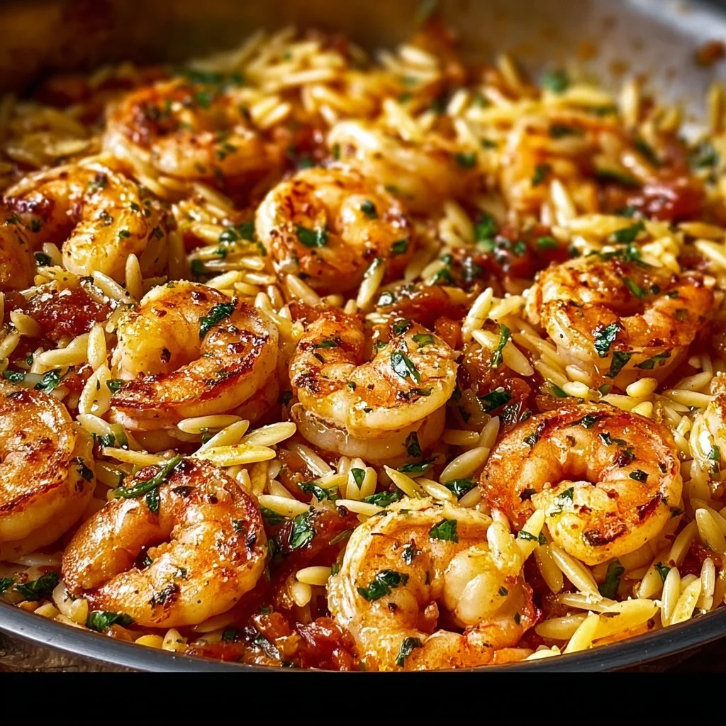 One Pot Marry Me Shrimp and Orzo Pasta