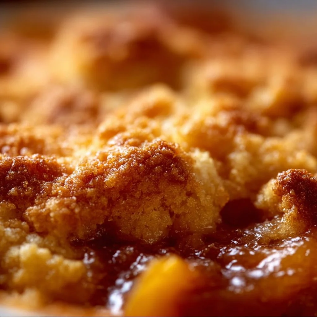 Paula Deen's Peach Cobbler