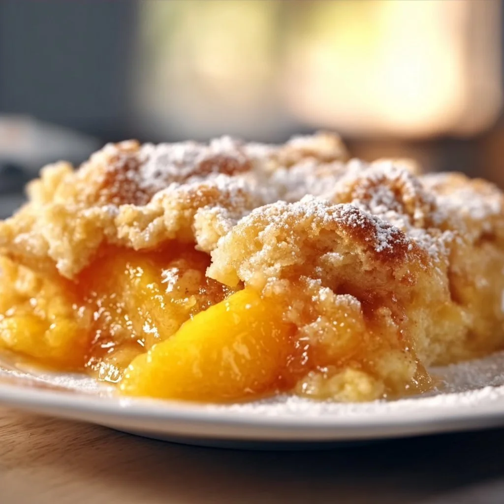 Paula Deen's Southern Peach Cobbler