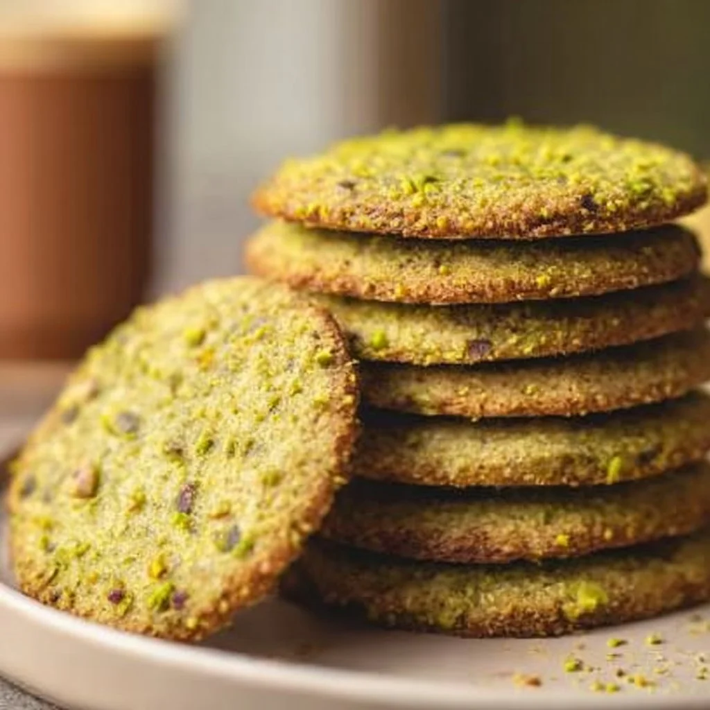 Pistachio Butter Cookies