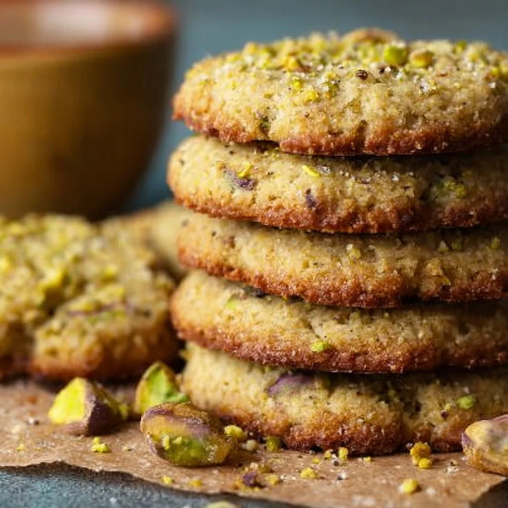 Pistachio Butter Cookies