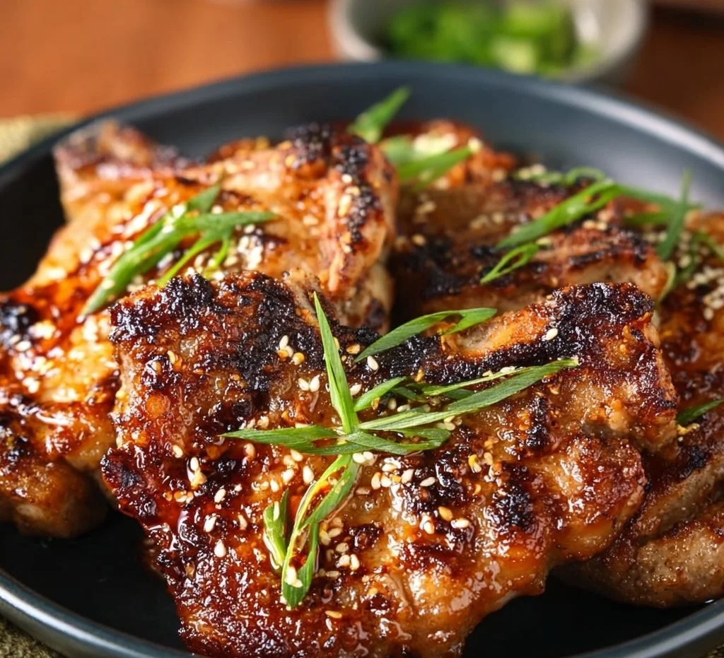 Savory Korean Pork Chops in 30 Minutes or Less