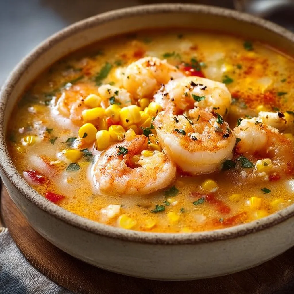 Shrimp and Corn Soup