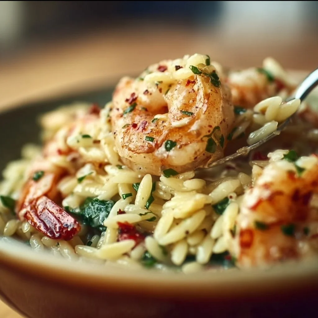 Shrimp Orzo