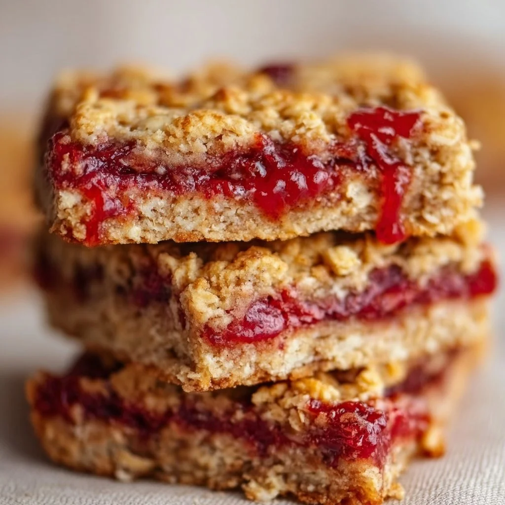 Soft and Chewy Strawberry Banana Oat Bars
