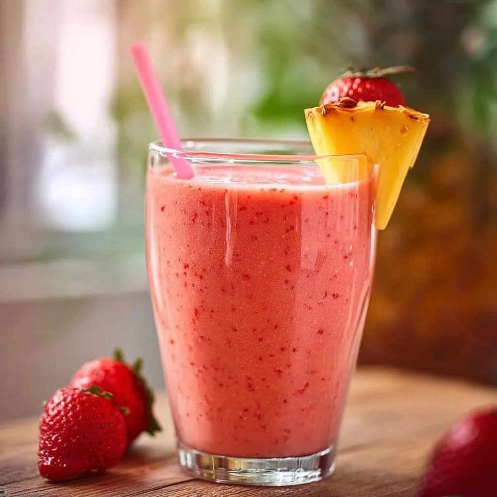 Strawberry Pineapple Smoothie Recipe