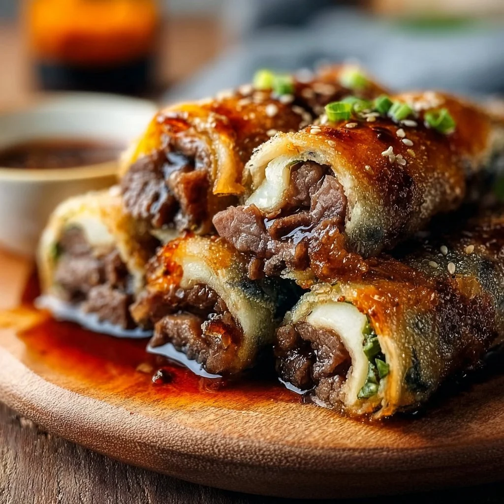 Taiwanese Beef Rolls