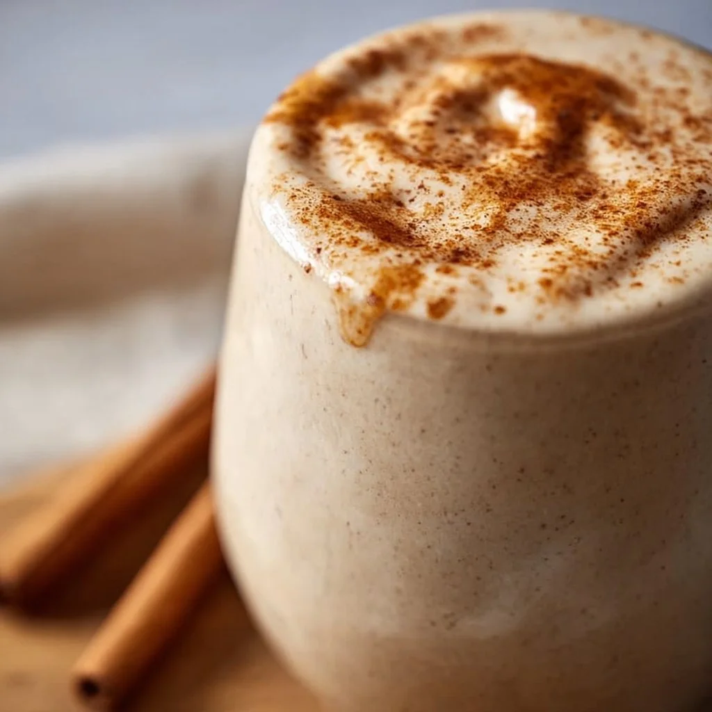 Vanilla Cinnamon Roll Protein Smoothie