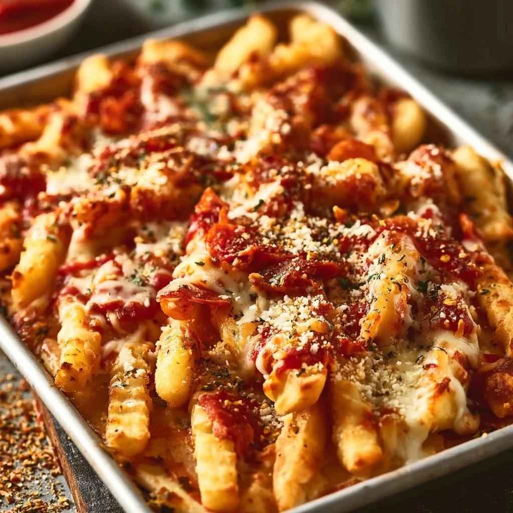 Baked Pizza Fries