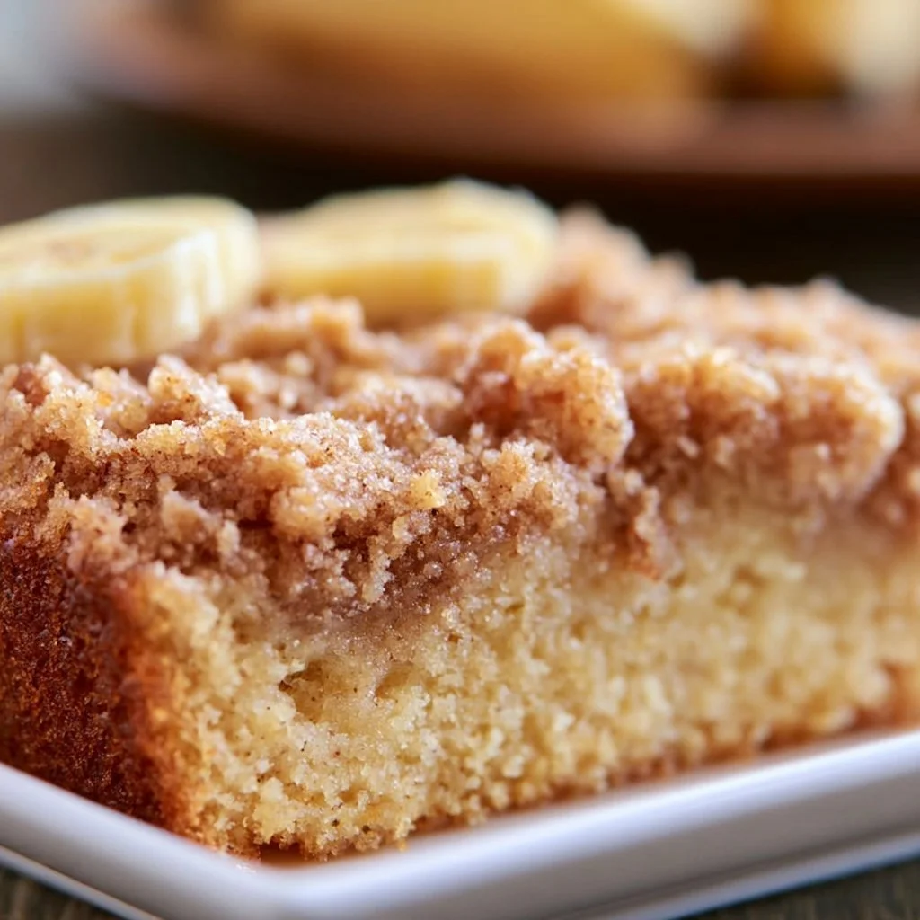 Banana Crumb Cake
