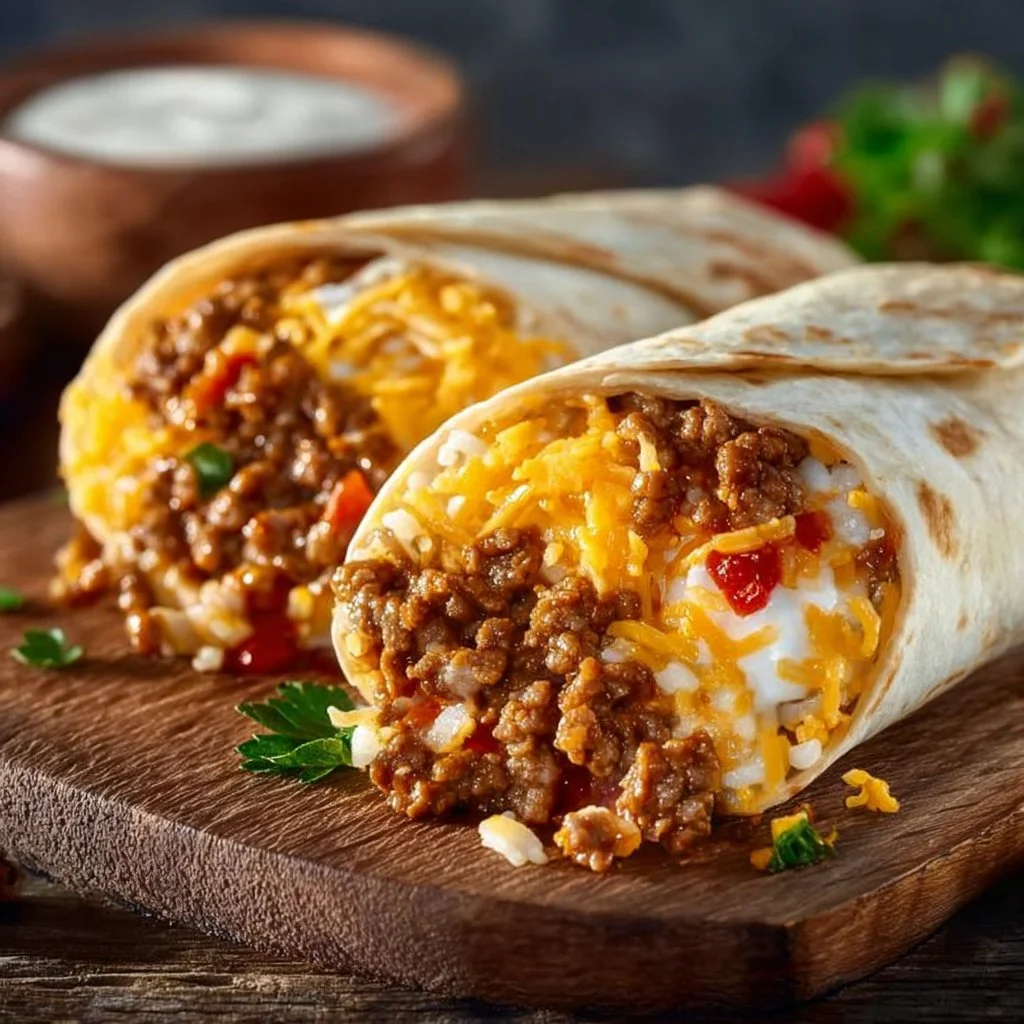 Beef Breakfast Burrito