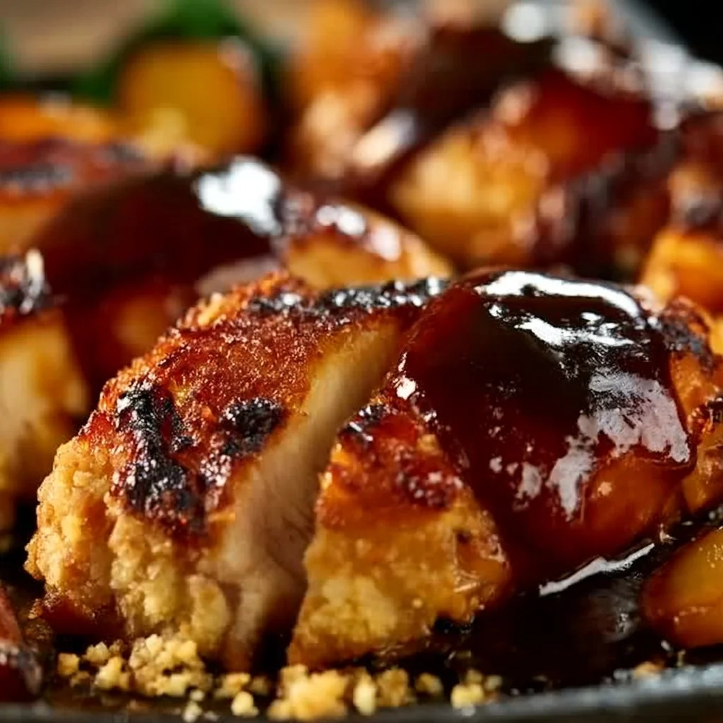 Blackstone Bourbon Chicken