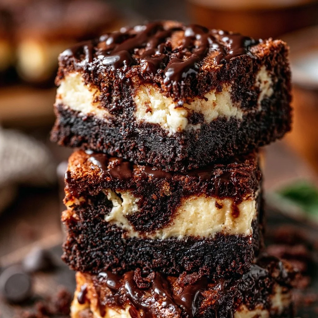 Cheesecake Brownies