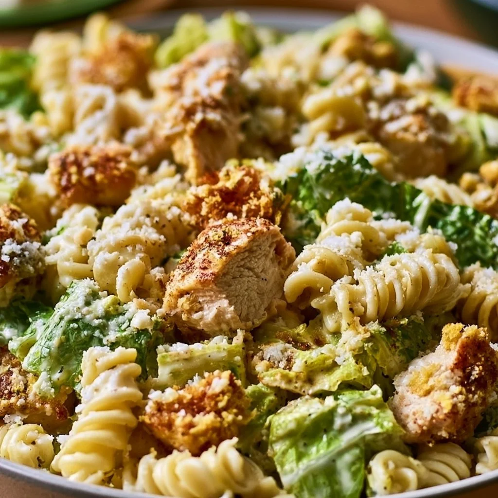 Chicken Caesar Pasta Salad