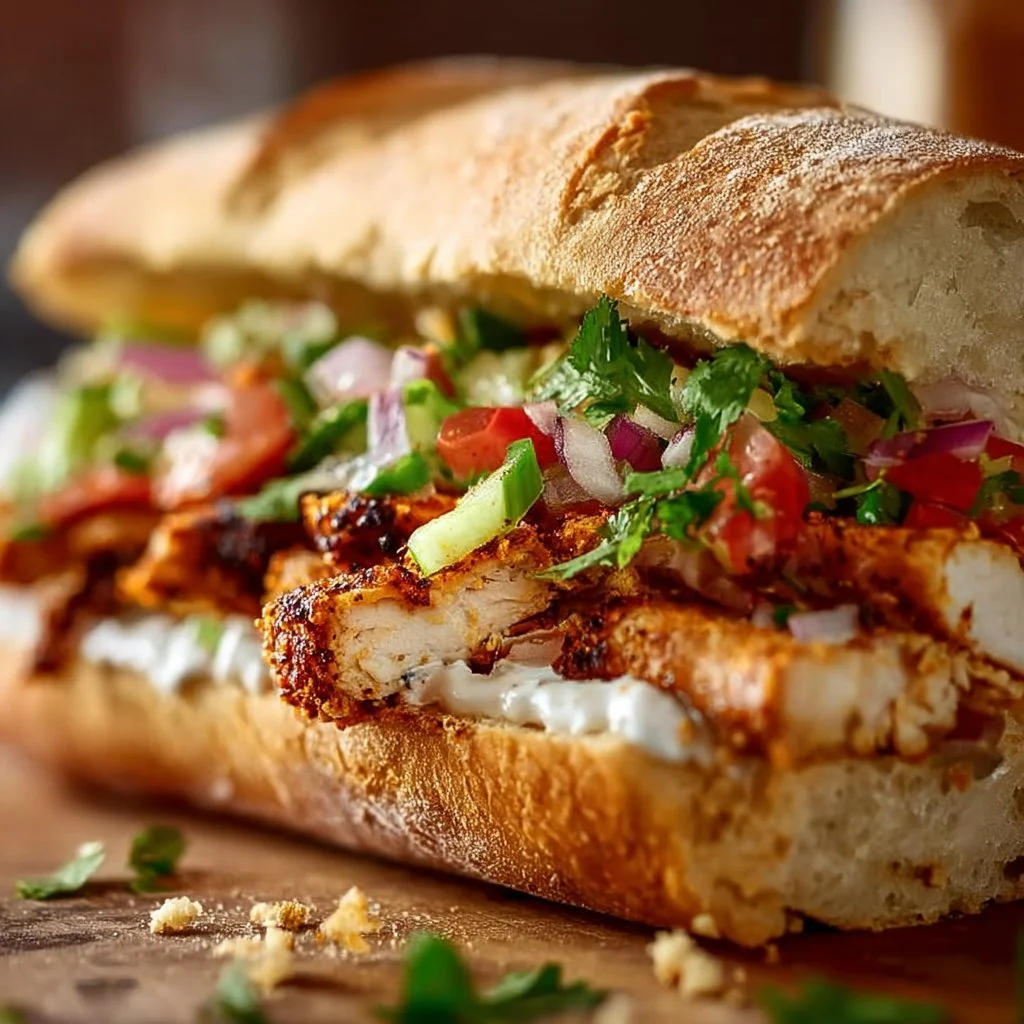 Chicken Torta Sandwich