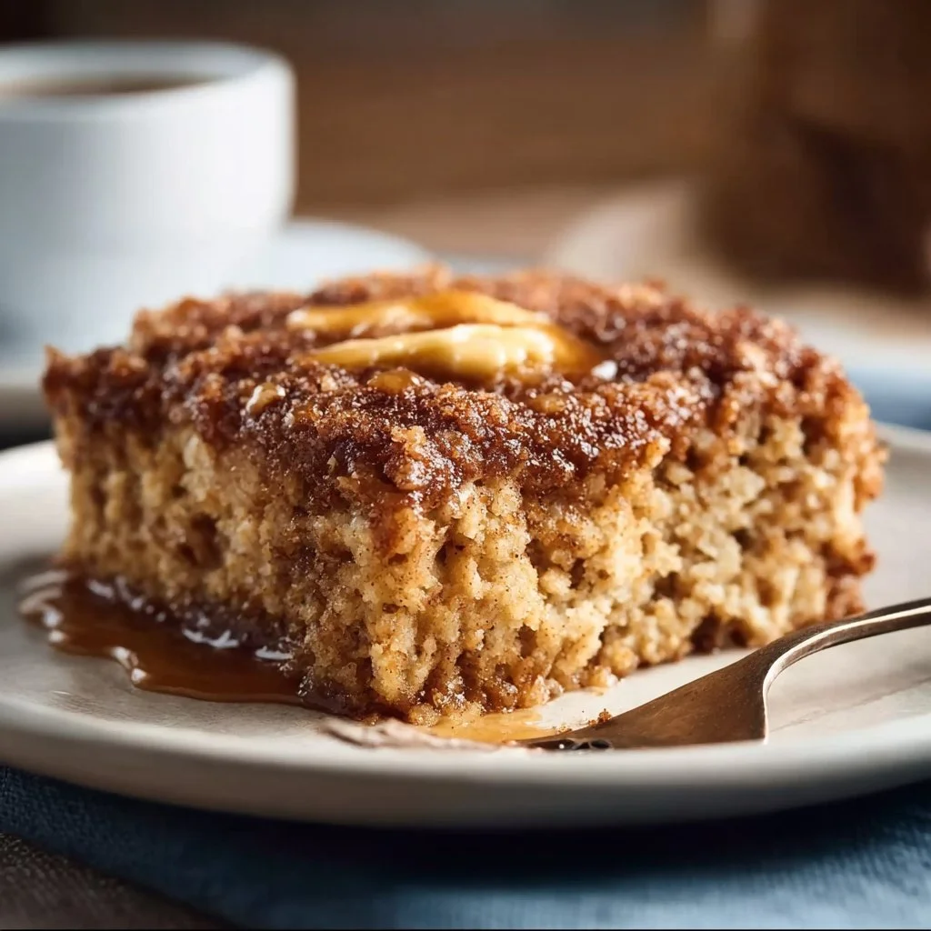 Cinnamon Sugar Oat Breakfast Bake