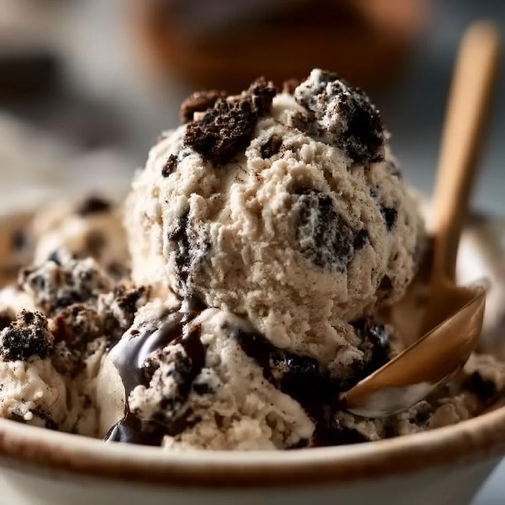 Coffee Cookies and Cream Ice Cream