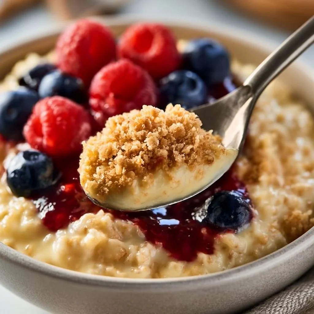 Creamy Custard Oatmeal