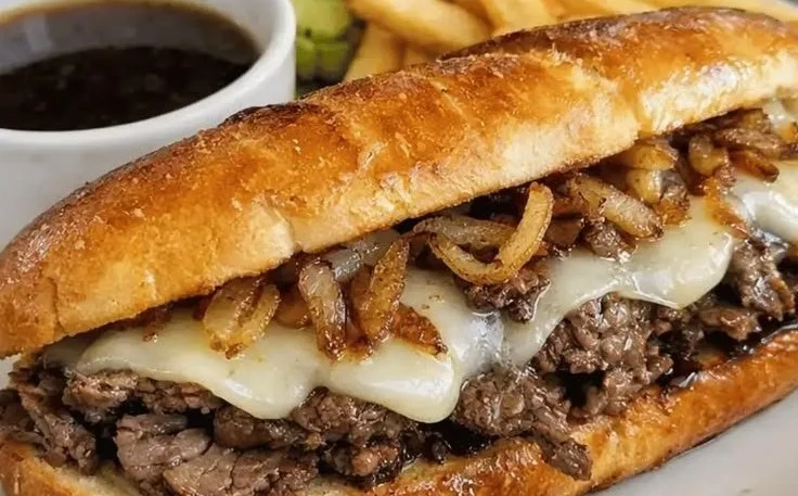 Crock Pot French Dip Sandwiches