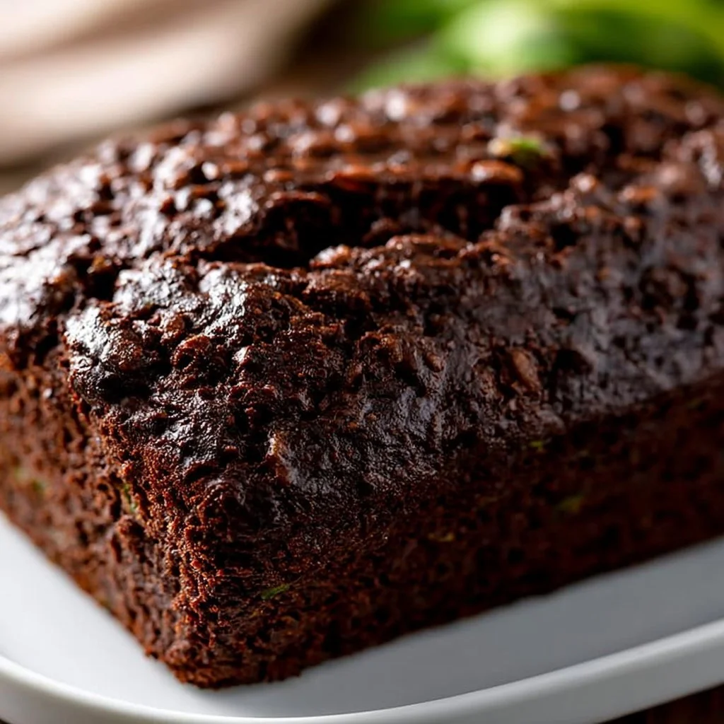 Double Dark Chocolate Zucchini Bread