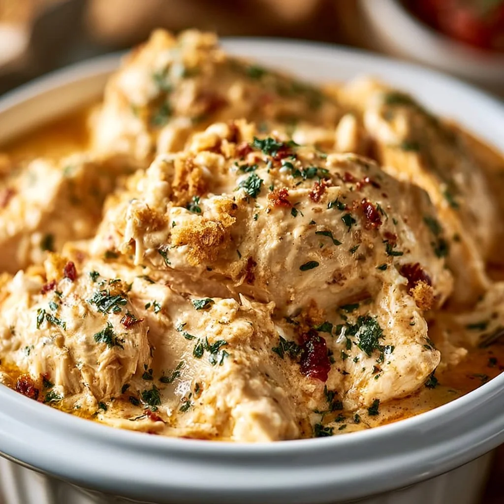 Dump and Go Crockpot Marry Me Chicken
