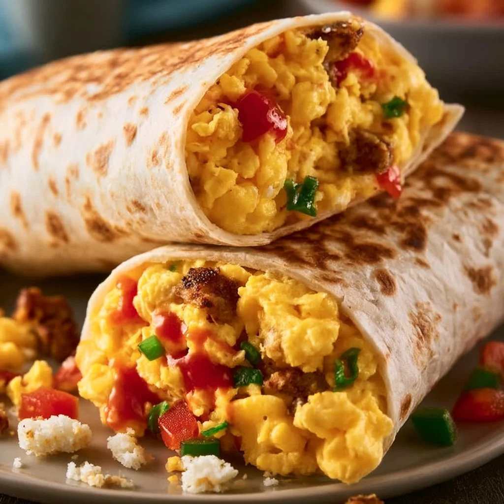 Easy Breakfast Burritos