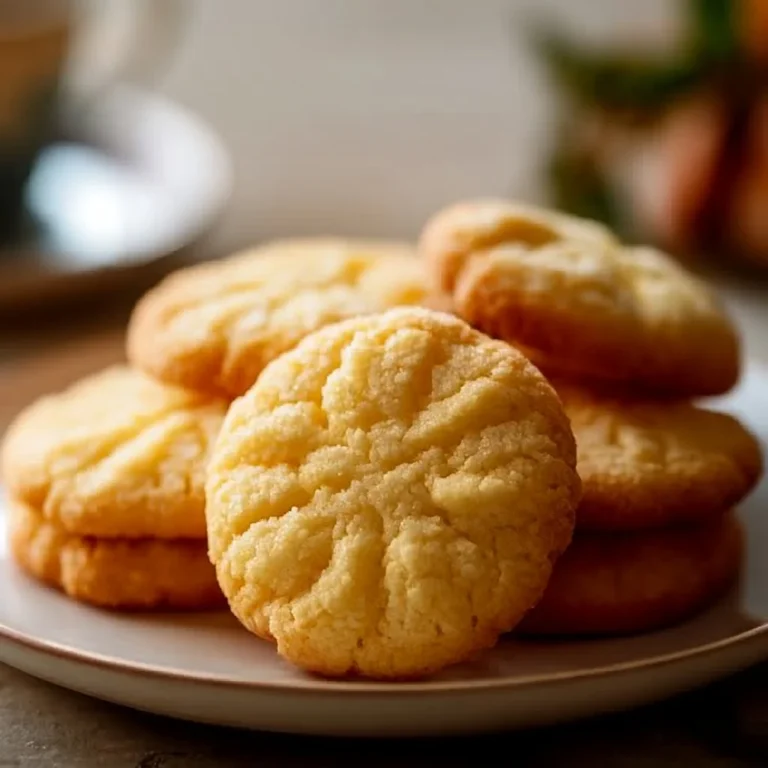 Delicious easy condensed milk cookies on a cooling rack