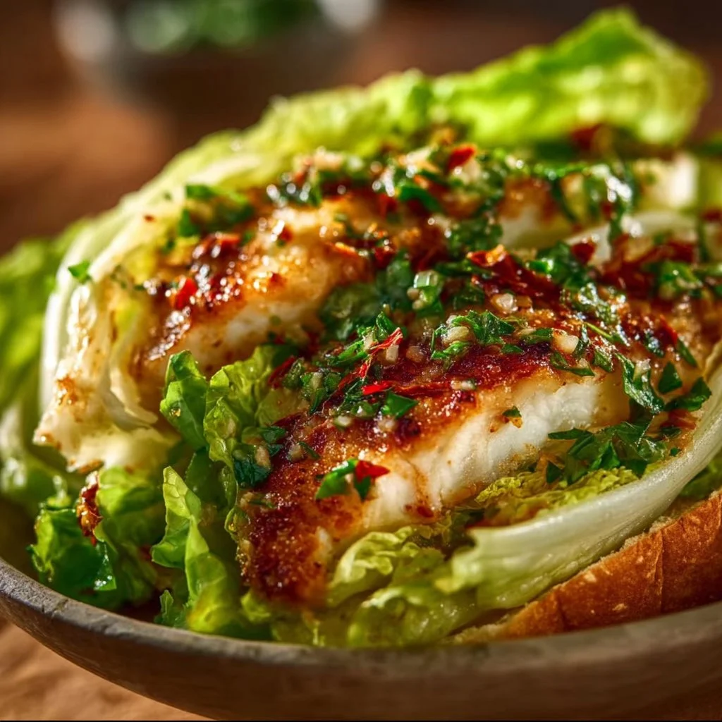 Garlic Butter Lettuce
