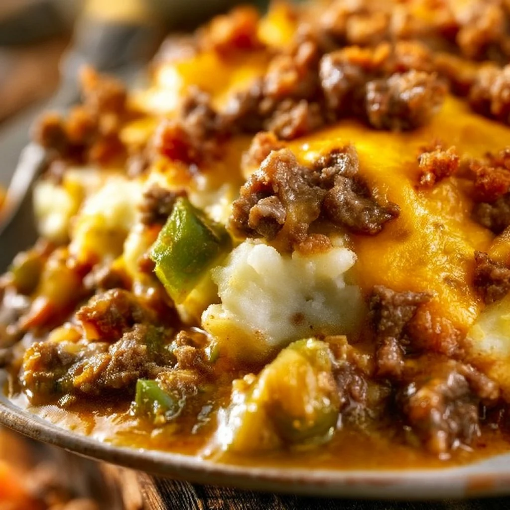 Ground Beef Potato Casserole
