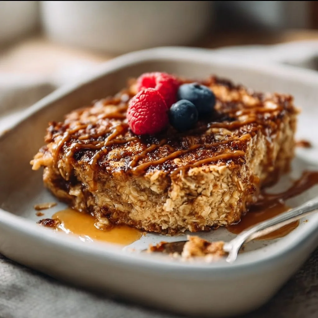 High Protein Baked Oatmeal