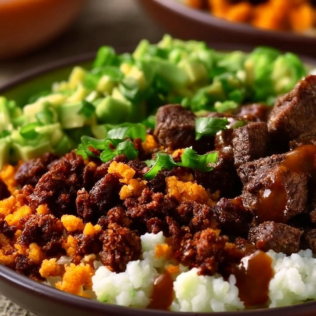 High-Protein Beef Bowls