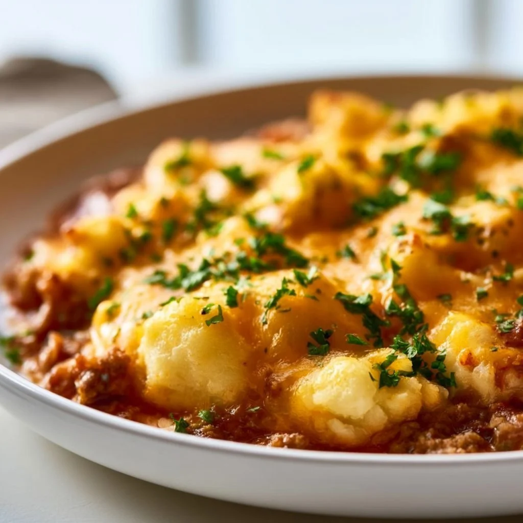 Delicious Hobo Casserole served in a rustic dish with colorful ingredients