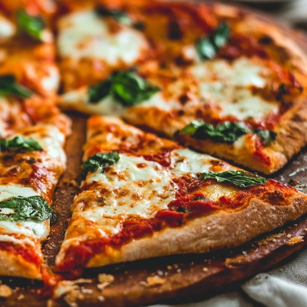 Homemade Margherita Pizza