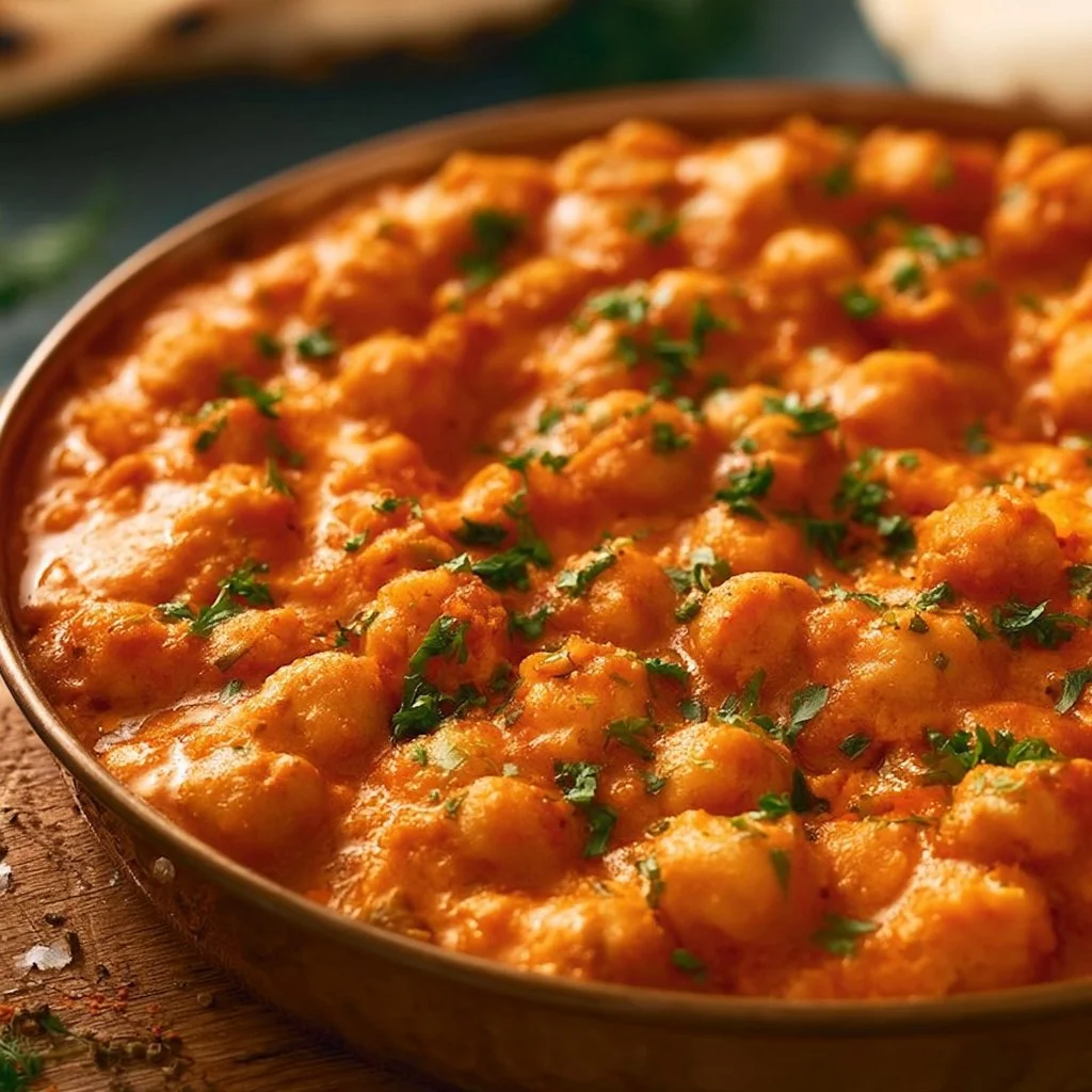 Indian Butter Chickpeas